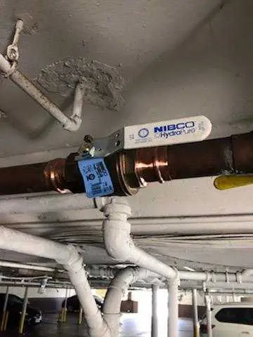 Copper pipe repair and valve work for Backflow Testing in Nautilus
